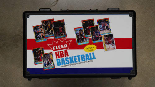 143 Card Set 1986 Fleer NBA Collection (PSA 8)