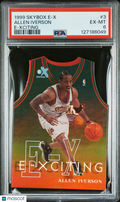 1999 Skybox E-X E-Xciting Allen Iverson #3