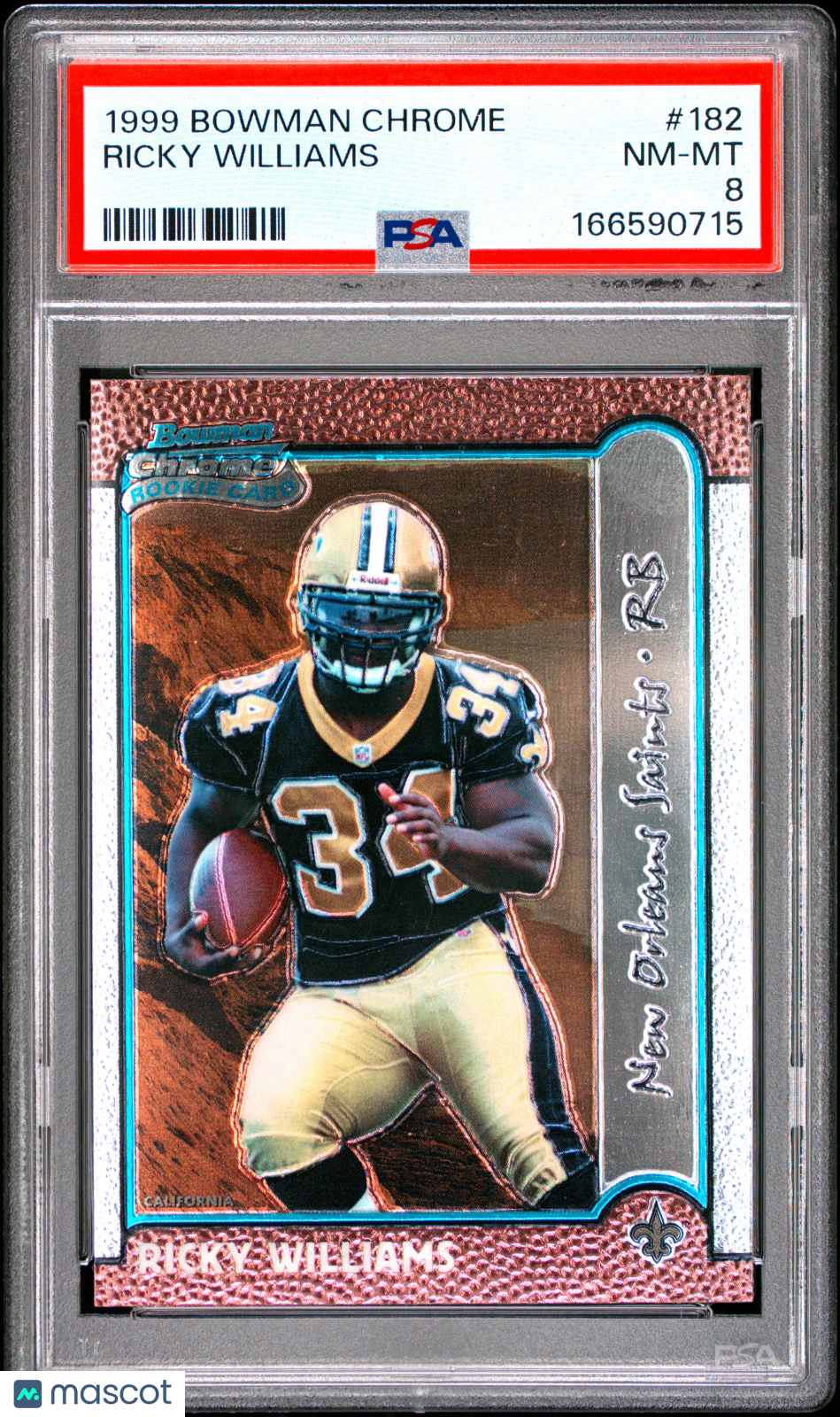 1999 Bowman Chrome Ricky Williams #182