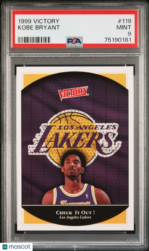 1999 Upper Deck Victory Kobe Bryant #119