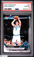 2025 Topps Now Kon Knueppel #151 PSA 10