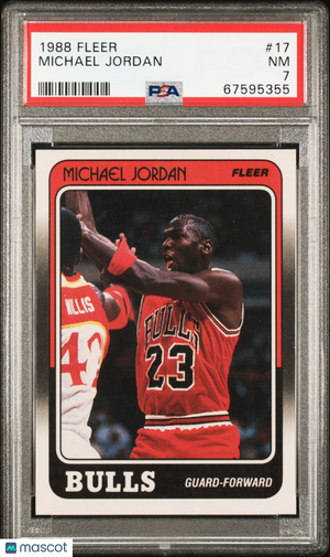 1988 Fleer Michael Jordan #17