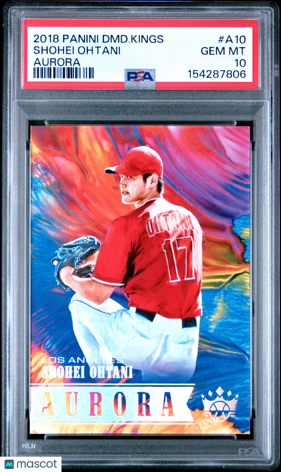 2018 Panini Diamond Kings Aurora Shohei Ohtani #A10