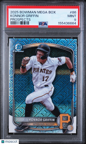 2025 Bowman Mega Box Chrome Prospects Konnor Griffin #86