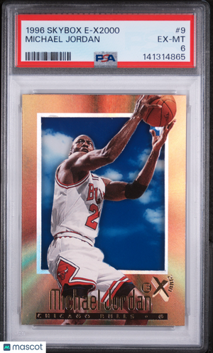 1996 Skybox E-X2000 Michael Jordan #9