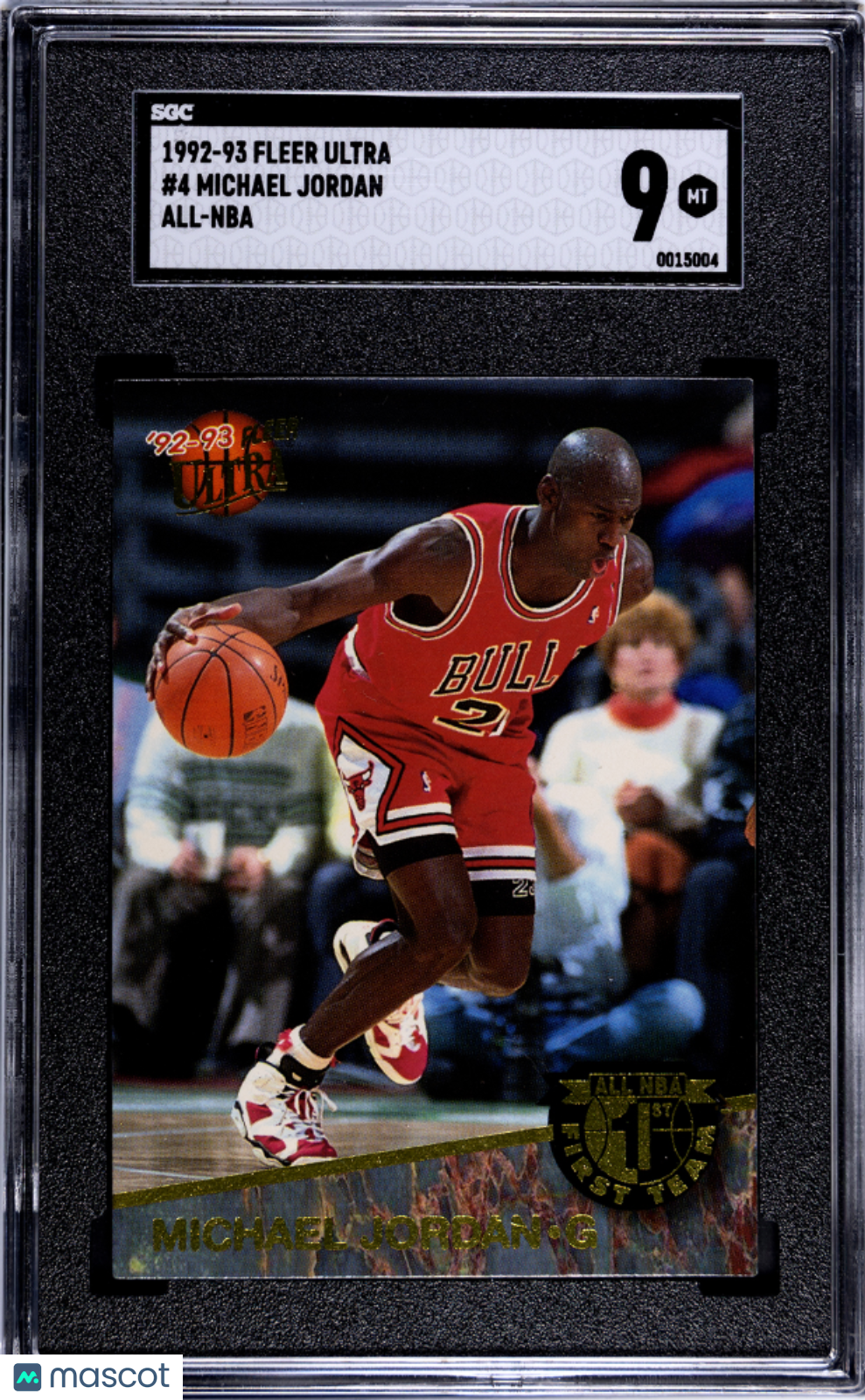 1992 Fleer Ultra Michael Jordan #4 All NBA