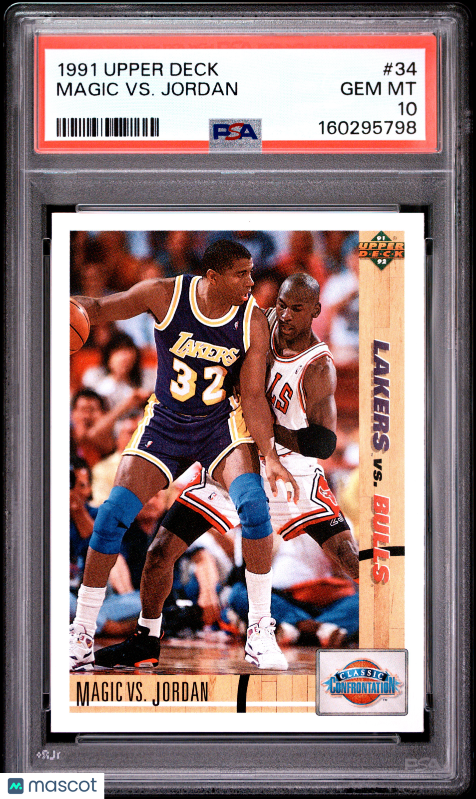 1991 Upper Deck Magic VS. Jordan #34 PSA 10