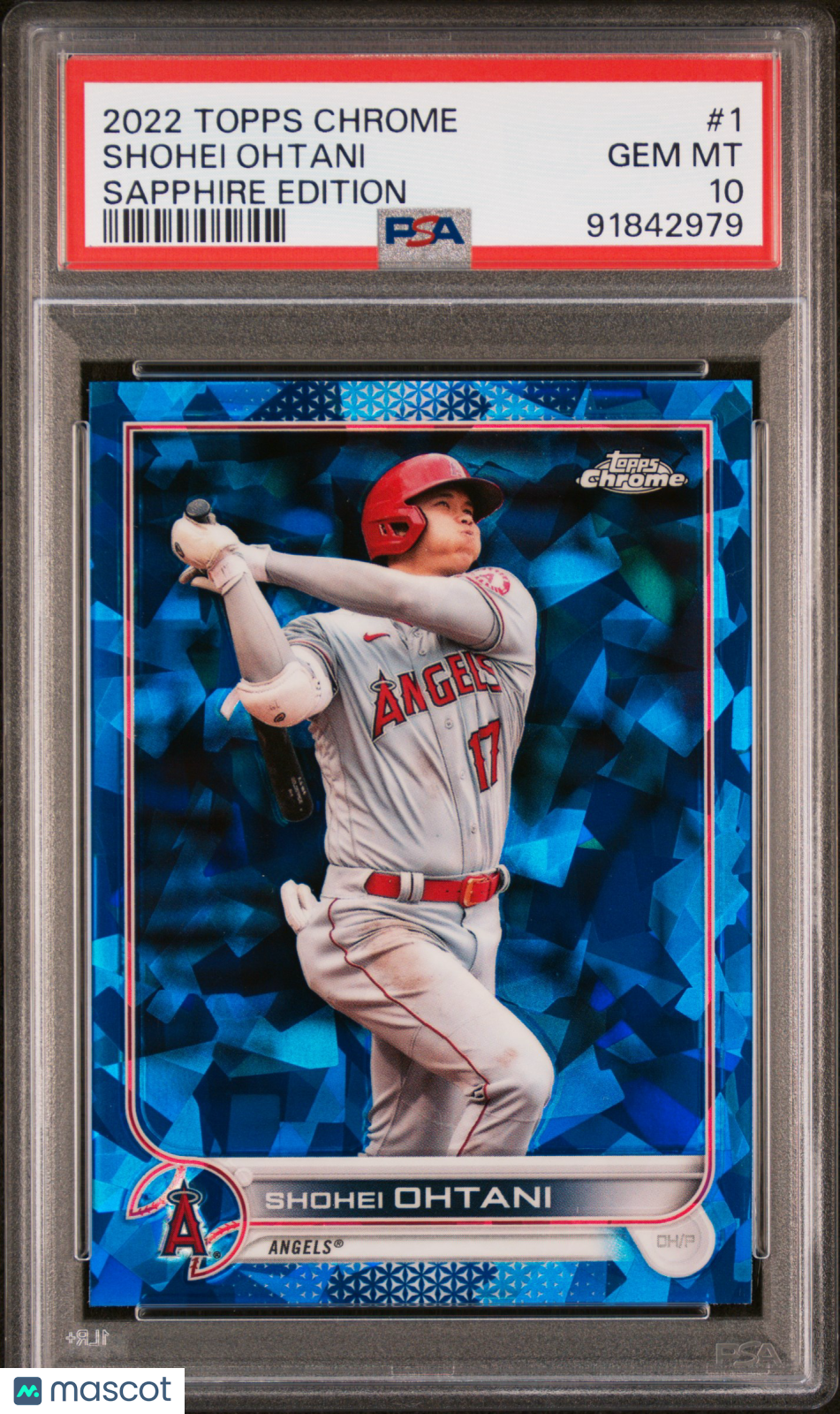 2022 Topps Chrome Sapphire Edition Shohei Ohtani #1