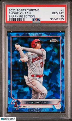 2022 Topps Chrome Sapphire Edition Shohei Ohtani #1