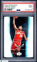 2003 Upper Deck Air Academy LeBron James #AA3 PSA 9