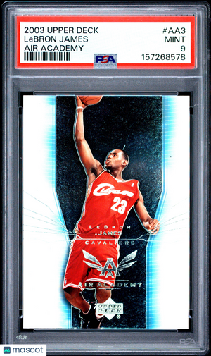 2003 Upper Deck Air Academy LeBron James #AA3 PSA 9