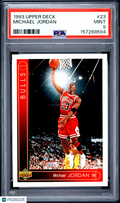 1993 Upper Deck Michael Jordan #23 PSA 9