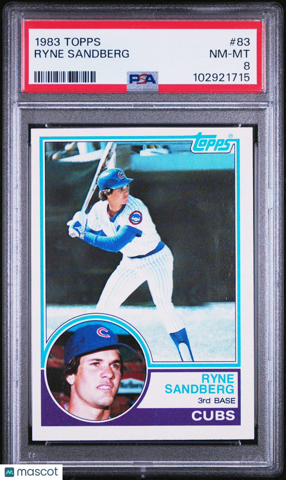 1983 Topps Ryne Sandberg #83