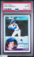 1983 Topps Ryne Sandberg #83