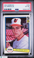 1982 Donruss Cal Ripken JR. #405 PSA 6