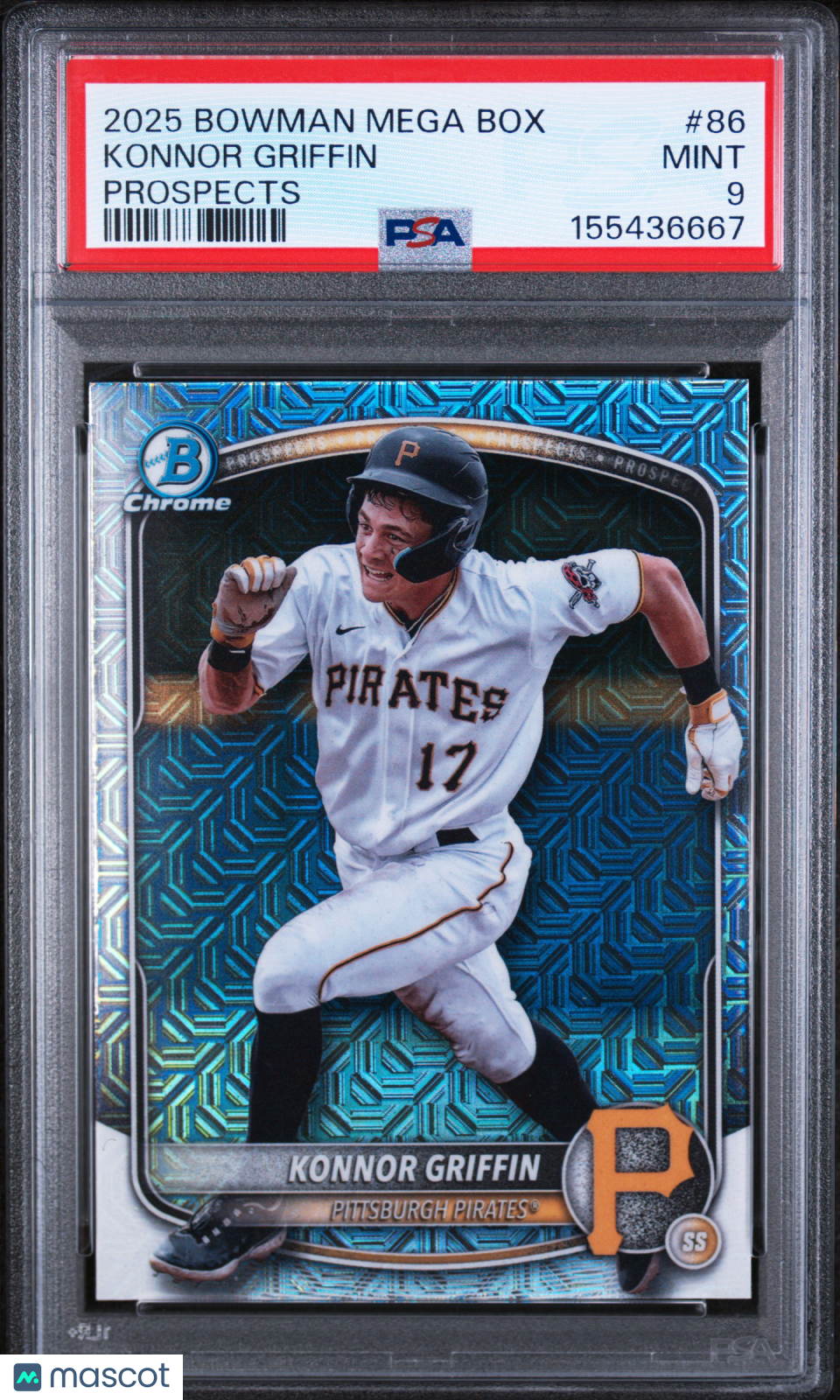 2025 Bowman Mega Box Chrome Prospects Konnor Griffin #86