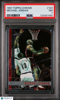 1997 Topps Chrome Michael Jordan #123