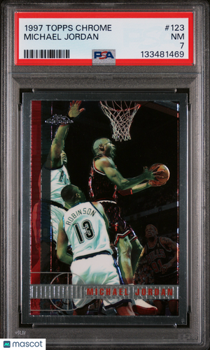1997 Topps Chrome Michael Jordan #123