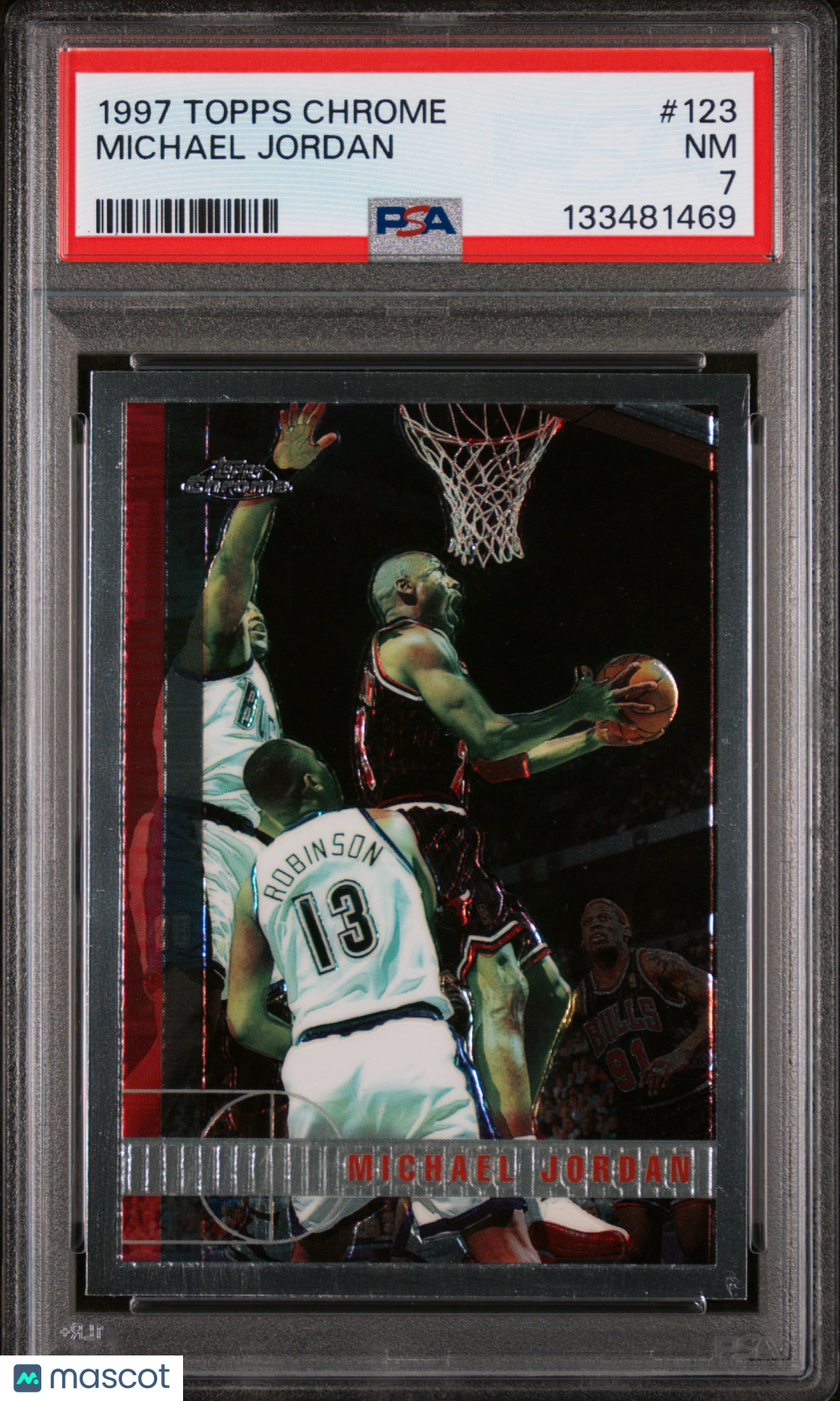 1997 Topps Chrome Michael Jordan #123