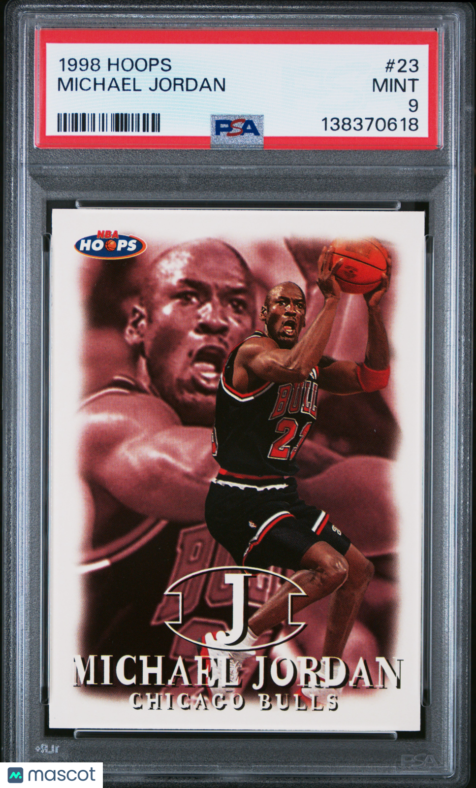 1998 Hoops Michael Jordan #23 PSA 9