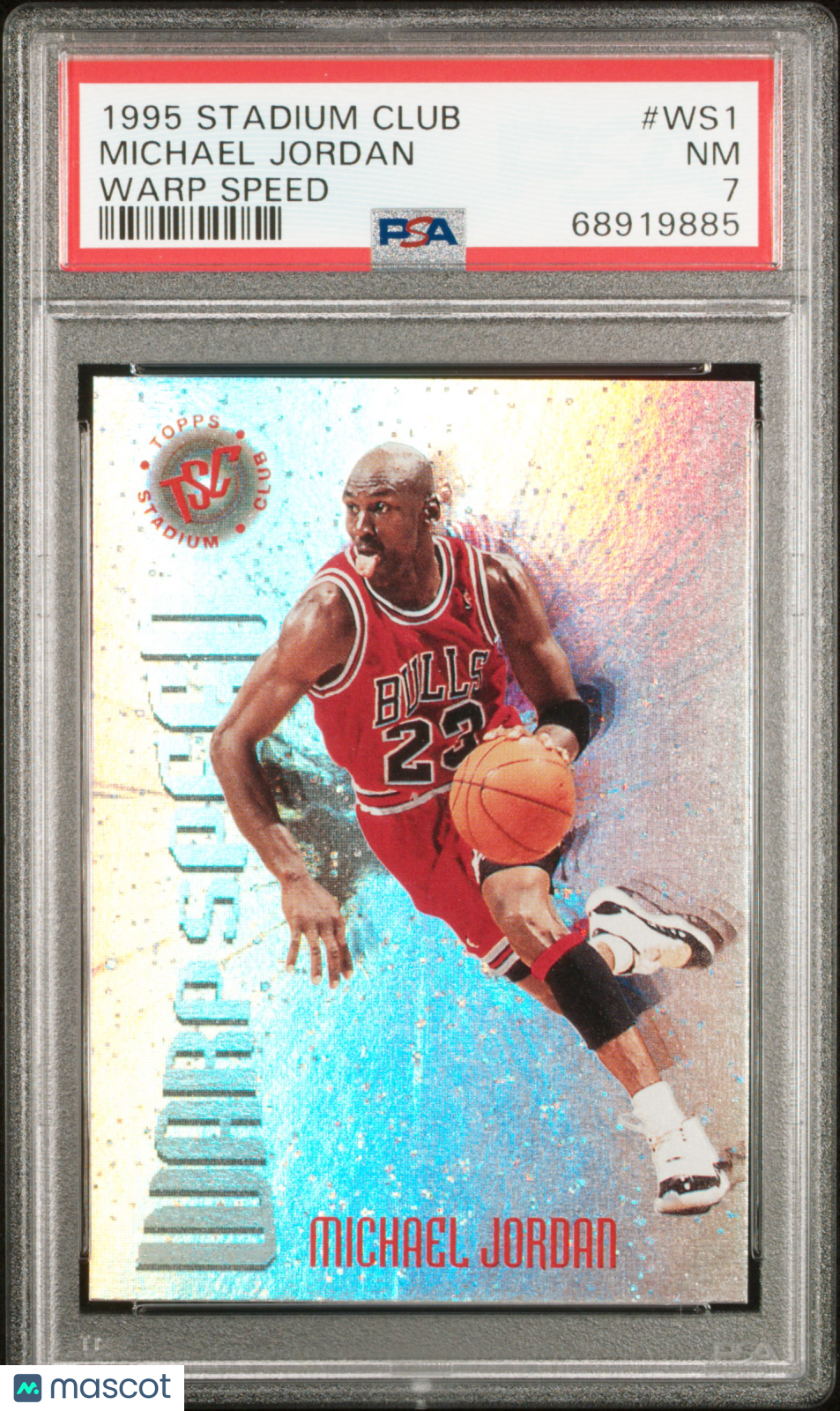 1995 Stadium Club Warp Speed Michael Jordan #WS1