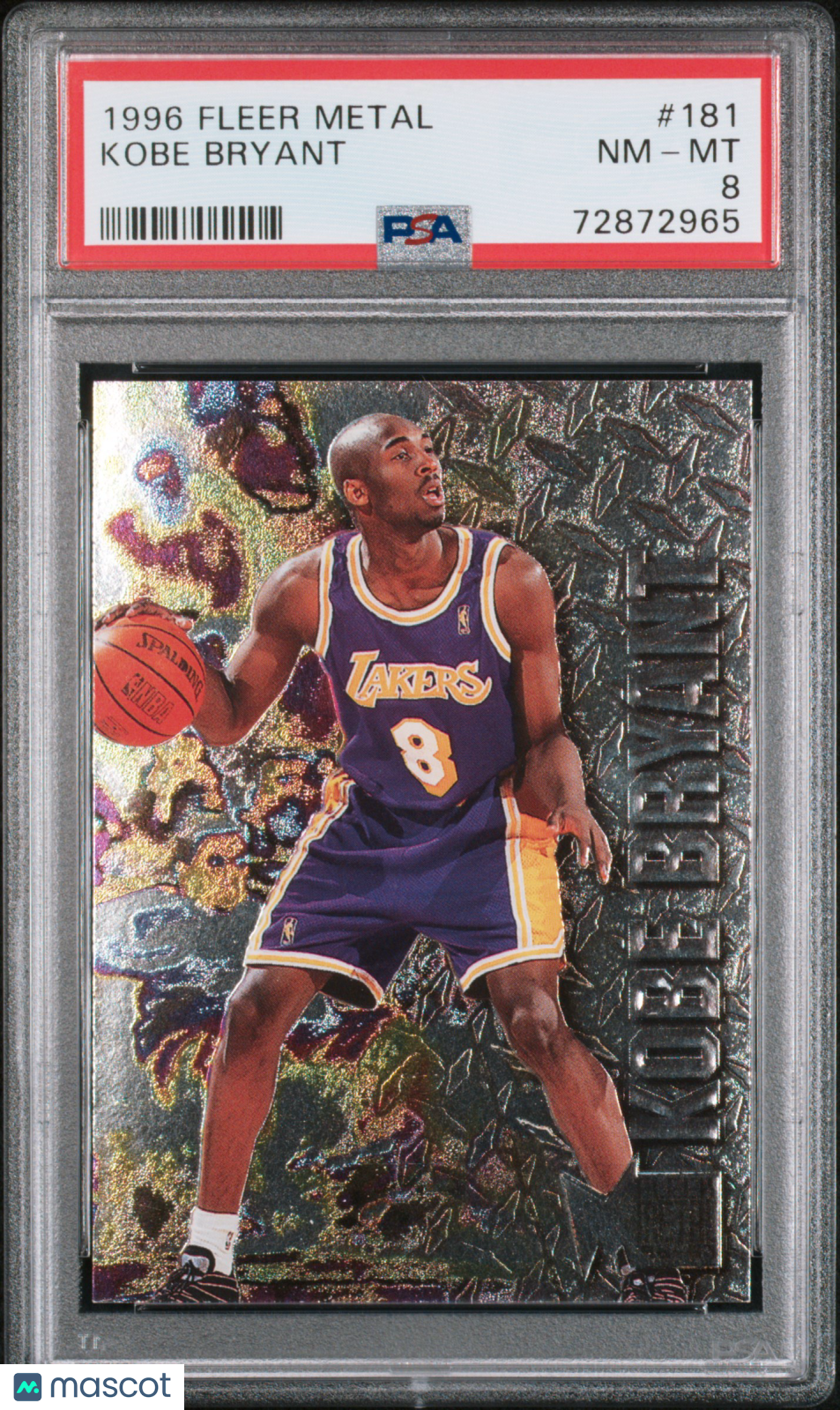 1996 Metal Kobe Bryant #181