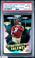 2023 Topps Cosmic Chrome Extraterrestrial Talent Shohei Ohtani #ET9