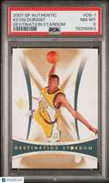 2007 SP Authentic Destination Stardom Kevin Durant #DS-1 PSA 8