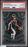 2023 Panini Mosaic Victor Wembanyama #238 PSA 10