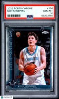 2025 Topps Chrome Kon Knueppel #254