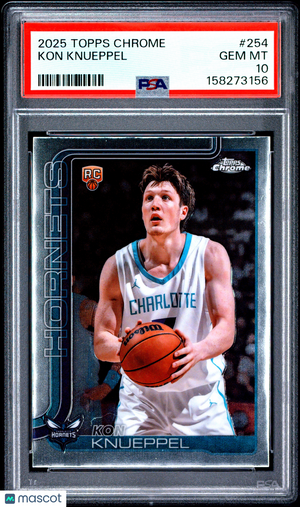 2025 Topps Chrome Kon Knueppel #254