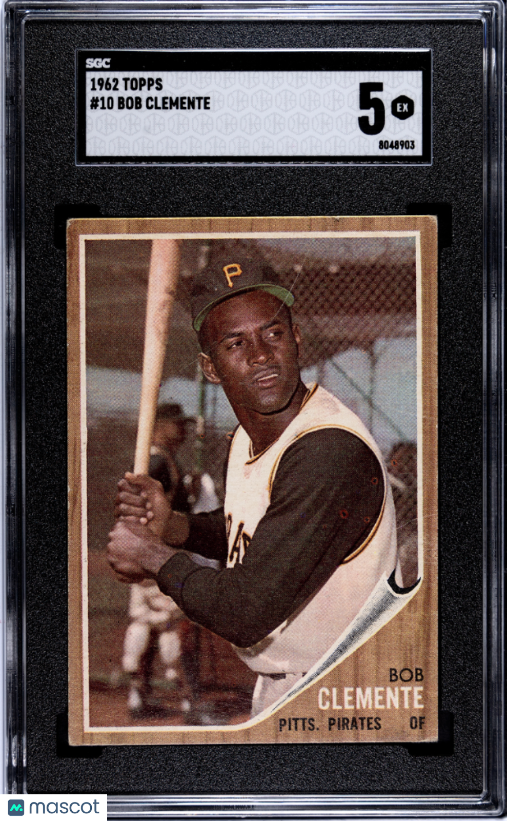 1962 Topps Bob Clemente #10