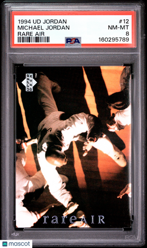 1994 Upper Deck MJ Rare Air Michael Jordan #12 PSA 8