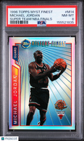 1996 Topps Mystery Finest Michael Jordan #M14 Super Team NBA Finals