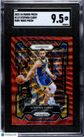 2023 Panini Prizm Stephen Curry #119 Ruby Wave