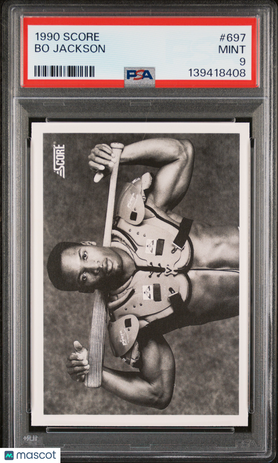1990 Score Bo Jackson #697 PSA 9