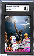 1993 Topps Stadium Club Shaquille O'Neal #1 Beam Team