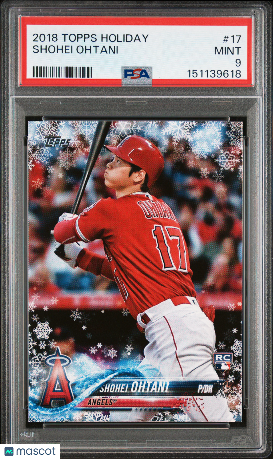 2018 Topps Holiday Shohei Ohtani #17