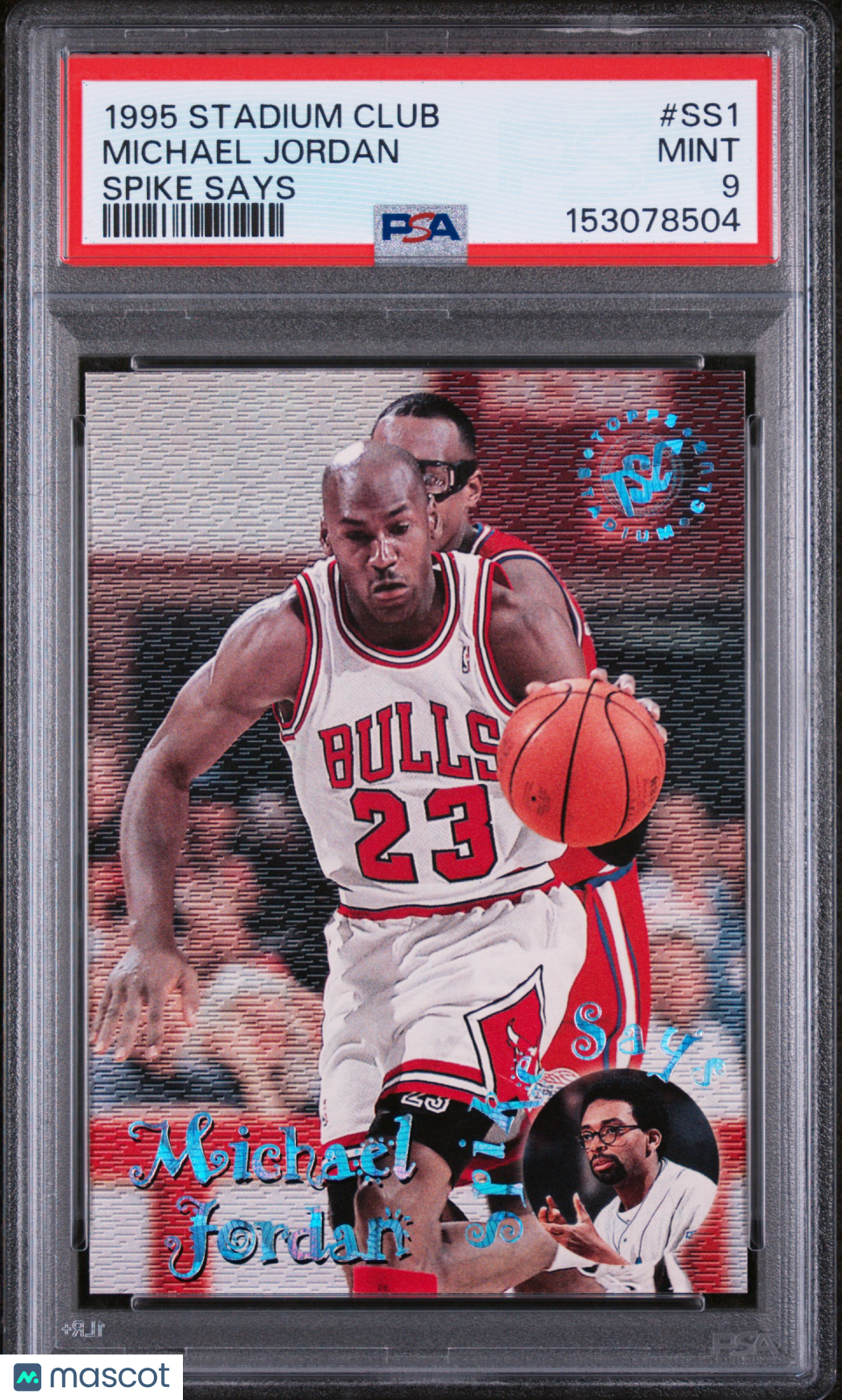 1995 Stadium Club Spike Says Michael Jordan #SS1