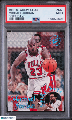 1995 Stadium Club Spike Says Michael Jordan #SS1