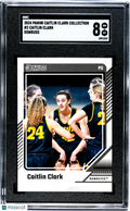 2024 Panini Caitlin Clark Collection Caitlin Clark #2 Donruss SGC 8