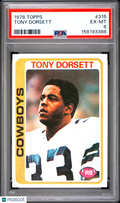 1978 Topps Tony Dorsett #315 PSA 6
