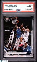 2025 Topps Now Anthony Black #129 PSA 10
