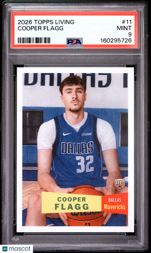 2026 Topps Living Cooper Flagg #11 PSA 9