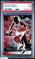 1999 Upper Deck Michael Jordan #142 PSA 7