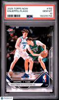 2025 Topps Now Knueppel Flagg #152 PSA 10