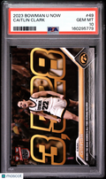 2023 Bowman U Now Caitlin Clark #49 PSA 10