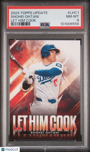 2024 Topps Update Let Him Cook Shohei Ohtani #LHC1 PSA 8