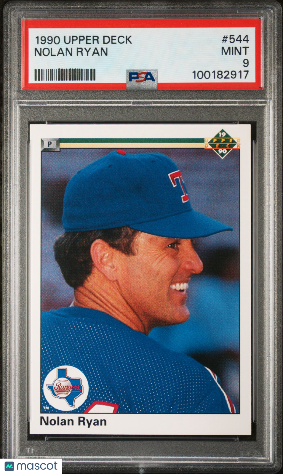 1990 Upper Deck Nolan Ryan #544