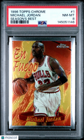 1996 Topps Chrome Season's Best Michael Jordan #1